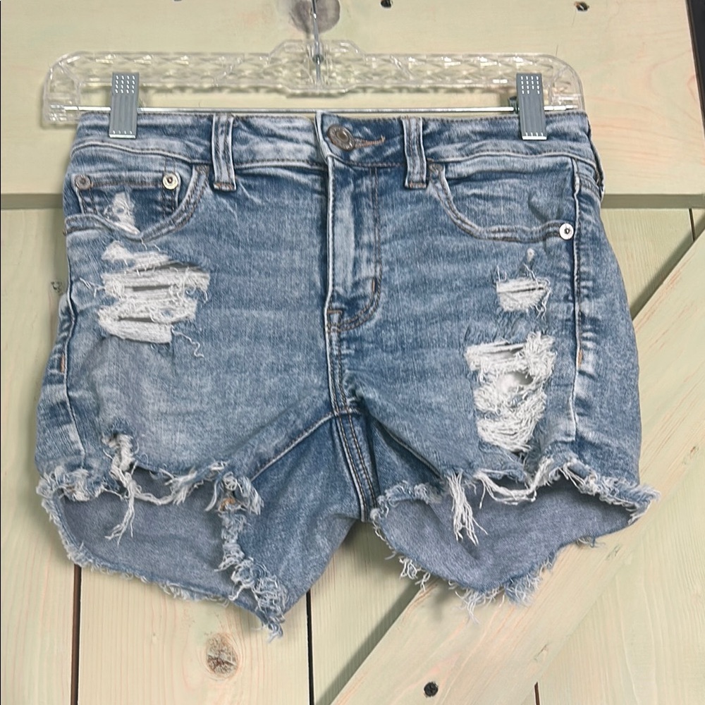 American Eagle Outfitters Blue Vintage Jean Shorts